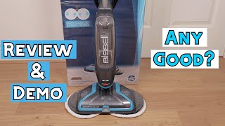 BISSELL SpinWave Hard Floor Cleaning Mop Review amp Demonstration [upl. by Attena]