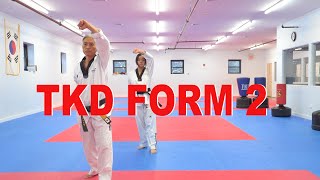 Taekwondo Form 2 Tutorial [upl. by Oflodur13]