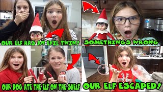 Evil Elf On The Shelf Twin The Movie Elf Escaped Quarantine  My Dog At My Elf  Somethings Wrong [upl. by Hewe108]