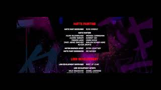 SpiderMan Into the SpiderVerse 2018 end credits [upl. by Jemie]