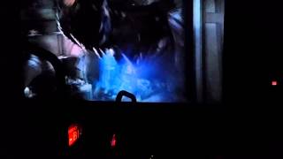 Jurassic World TRex vs Indominus Rex Fight Scene [upl. by Moynahan61]