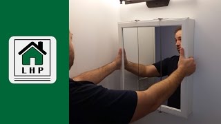 Hanging a Bathroom Medicine Cabinet  LHP [upl. by Rana]