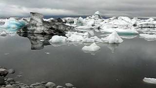 Jökulsárlón  Island  Gletscher  Eisberg [upl. by Bena759]