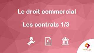 Droit commercial  définition et classification des contrats [upl. by Ecnerewal544]