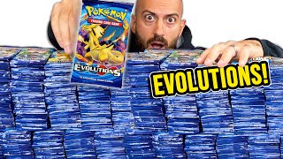 Opening Pokemon Cards But Its a Mountain of Evolutions [upl. by Worthy]