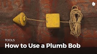 How to Use a Plumb Bob  Masonry [upl. by Atlanta269]