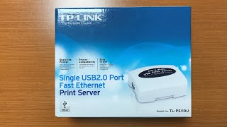 Convert any USB Printer to Network Printer  TPLink USB Print Server [upl. by Hedve547]