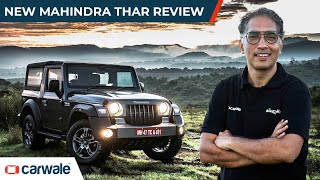 2020 Mahindra Thar Detailed Review  A Proper Family Car  CarWale [upl. by Shirah]