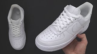 How to Diamond Lace Nike Air Force 1s  Nike Air Force 1 Diamond Lace styles [upl. by Aliled]