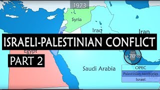 IsraelPalestine conflict  Summary on a Map [upl. by Hewart]