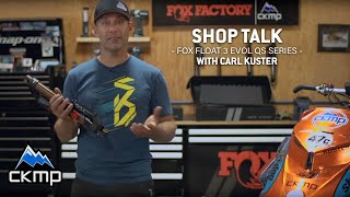 SHOP TALK  FOX FLOAT 3 EVOL QS Series Setup [upl. by Rodl185]