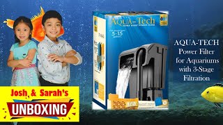 AQUATECH Ultra Quiet Power Filter 515 Gallons ║JoshampSarah Unboxing [upl. by Ocinom]