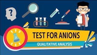 Qualitative Analysis  Test for Anions [upl. by Akinna]