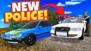 Trolling the Police amp Racing Cars in the NEW Update in Mon Bazou [upl. by Tad]