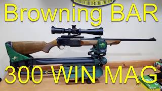 Browning BAR 300 Winchester Magnum [upl. by Mendelson]