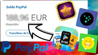 5 APPLICATIONS POUR GAGNER DE LARGENT EN JOUANT  ARGENT PAYPAL FACILE ET GRATUIT [upl. by Einor261]