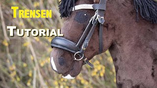 Trenses Tutorial für HobbyHorse  Doppelt genähte Trense selber machen [upl. by Farrah]