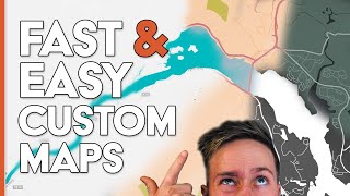 Custom Google Maps Tutorial – How to Create Custom Vector Map in 5 Minutes [upl. by Ummersen]