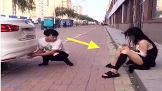 Funny Comedy Videos 2019  New Chinese Funny Pranks Compilation Try Not To Laugh P7 [upl. by Admana]