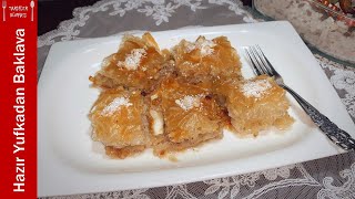 Hazır Yufkadan Baklava  TATLILAR [upl. by Ahsit750]