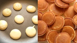 Mini Pancakes In 5 Minutes  Pancake Cereal  Easy Breakfast Recipe [upl. by Celia]