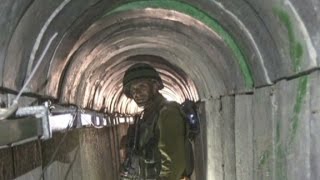 A look inside quotlower Gazaquot tunnels [upl. by Nepets]