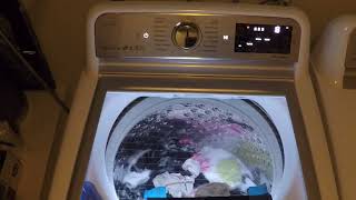 LG Top Load Washer with Turbowash Technology Complete Wash Cycle [upl. by Purpura]