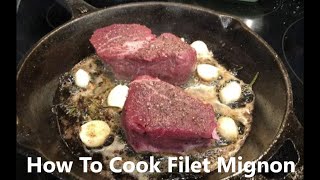 Fillet Mignon Recipe  How to make perfect Fillet Mignon Steaks [upl. by Allerym270]