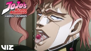 Kakyoins Cherry  JoJo’s Bizarre Adventure Stardust Crusaders  VIZ [upl. by Attenov577]