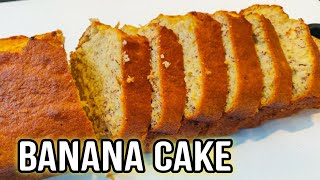 BANANA CAKE RECIPE  The most FLUFFY and EASY Banana cake recipe 🍌🍌  Bake Your Perfect Banana Cake [upl. by Ainak772]