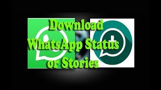 How to Download WhatsApp Story or Status Using Status Saver App [upl. by Ailic388]