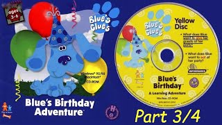 Blues Birthday Adventure Part 34  Yellow Disc 1 [upl. by Docila]