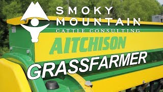 Aitchison NoTill Forage Drill The GrassFarmer [upl. by Bush]