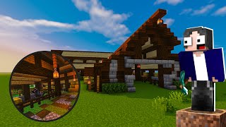 Minecraft COMO CONSTRUIR UM ESTÁBULO PARA CAVALOS NO MINECRAFT  CONSTUÇÕES1 [upl. by Xyno306]