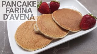 Pancake con farina di avena [upl. by Lowell]