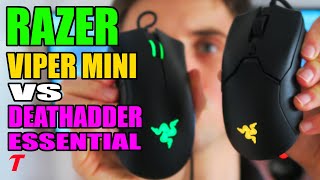 Razer Viper Mini vs Razer Deathadder Essential  NOT Up For Debate Gaming Mouse Comparison [upl. by Aloivaf]