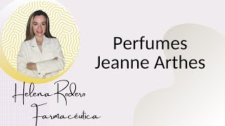 Reseña Perfumes Jeanne Arthes [upl. by Atteyram]