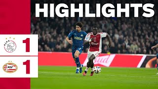 Highlights Ajax  PSV  Eredivisie [upl. by Weidman]