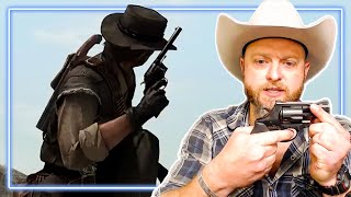 Gun Expert REACTS to Red Dead Redemption [upl. by Llemmart319]