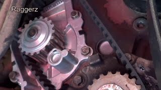 Landrover Freelander II Timing Belt amp Water Pump Replacement [upl. by Analla665]