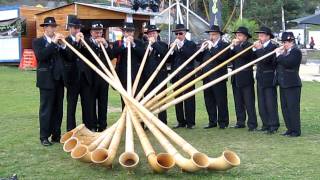 Alphorn Festival Nendaz Switzerland 2011 [upl. by Adiesirb]