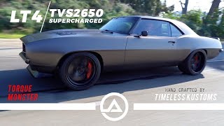 650HP 1969 Camaro  LT4 Powered Restomod [upl. by Mona]