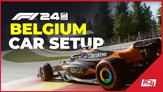 F1 24 Belgium Car Setup Updated After Handling Patch [upl. by Mailand]