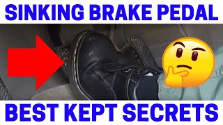 NEVER Fix A Sinking Brake Pedal Until Watching This [upl. by Ariait]