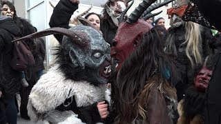 Krampuslauf für Kinder in Guntramsdorf [upl. by Spearman]