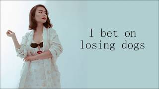 I Bet on Losing Dogs  Mitski lyrics [upl. by Templia]