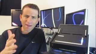 Fujitsu ScanSnap S1500 Scanner Review [upl. by Ginny]