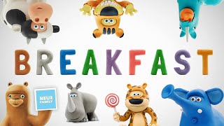 Beautifully crafted Claymation Animals amp Alphabets in Talking ABC [upl. by Ednarb90]