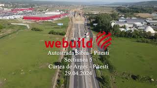 Autostrada Sibiu  Pitesti Sectiunea 5 29 04 2024 [upl. by Skill]