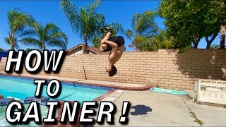 HOW TO DO A GAINER [upl. by Wendie]